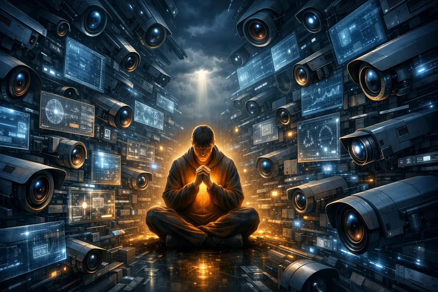 O Grande Outro Está Assistindo: Capitalismo de Vigilância, Privacidade e o Deus que Vê Diferente