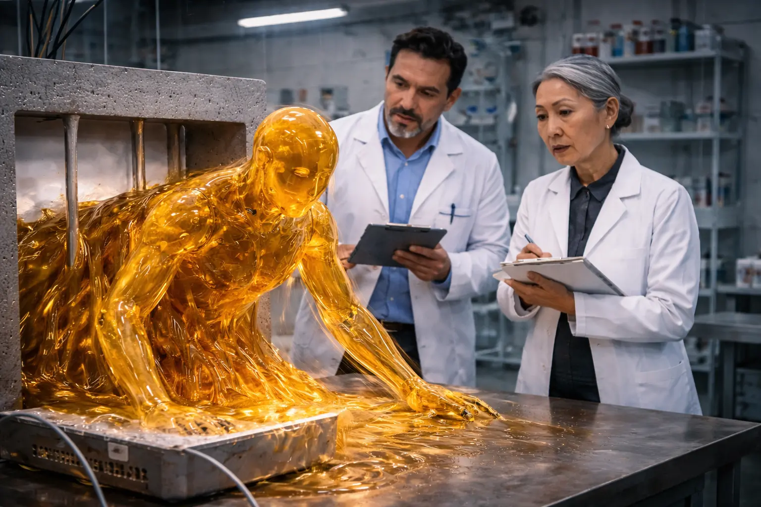 O robô que vira líquido já existe — e isso muda a pergunta