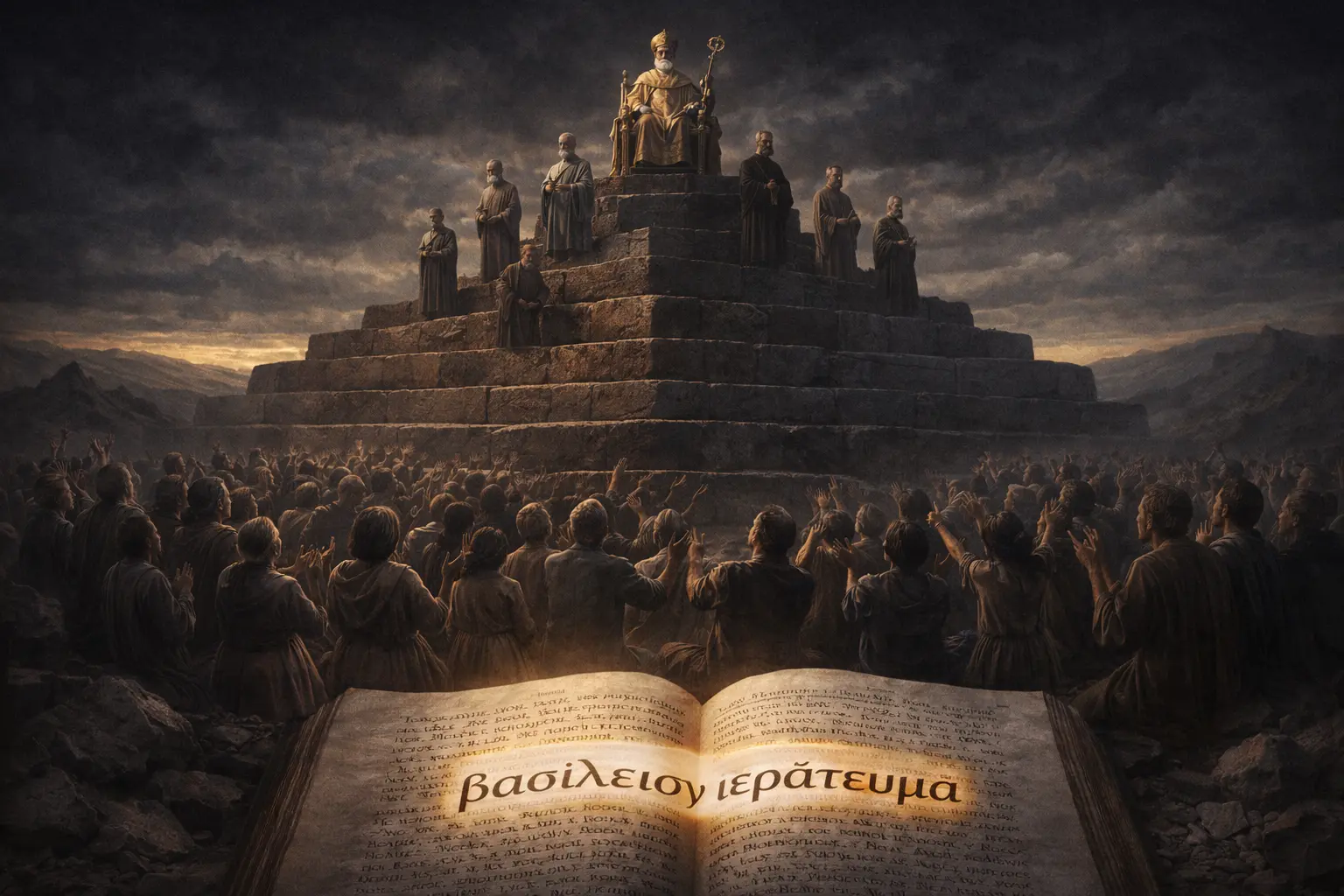 A Pirâmide do Sagrado — Como o Clero Matou o Sacerdócio de Todos os Santos