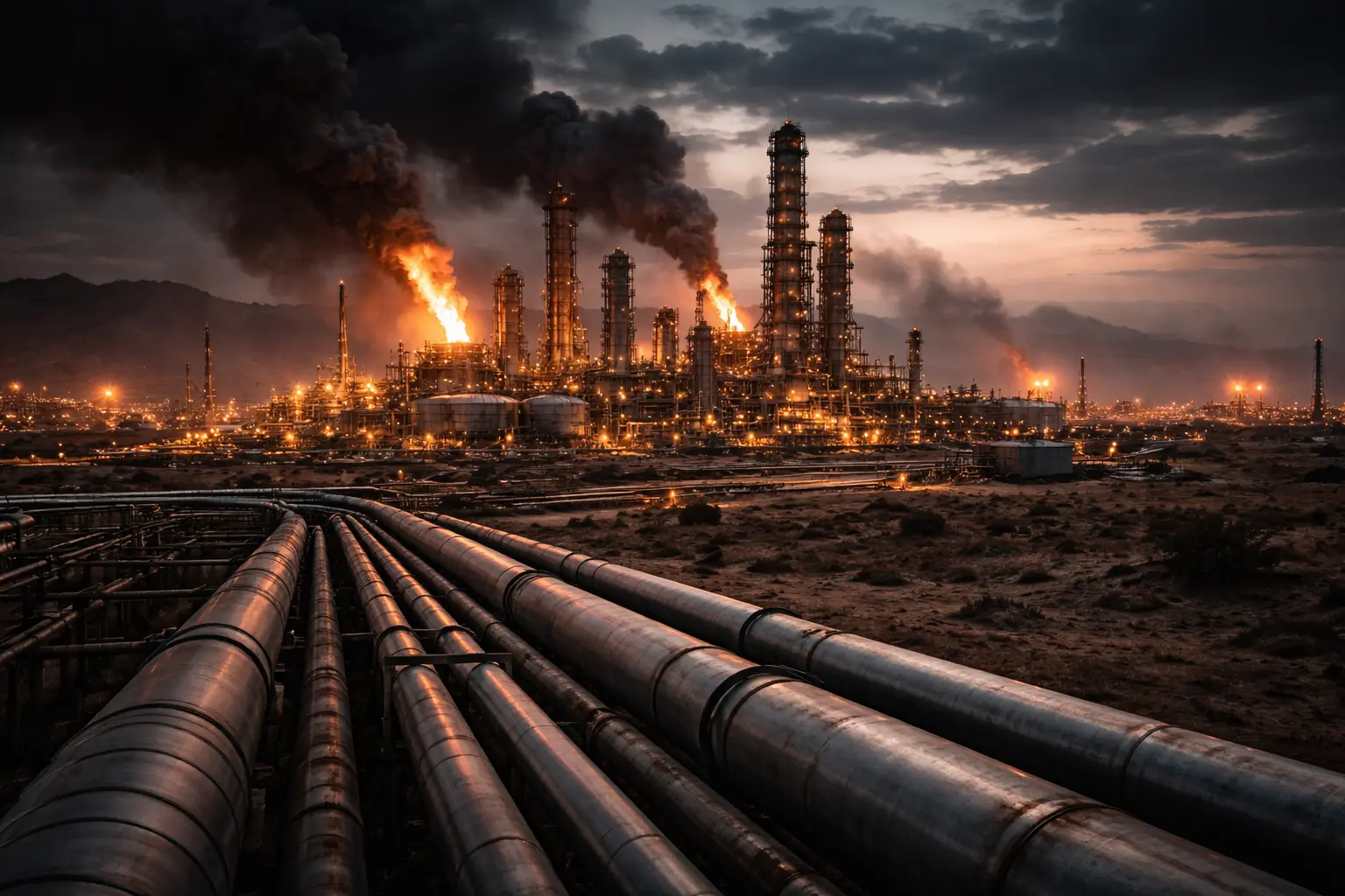Quando a guerra atinge a energia, o mundo inteiro sente